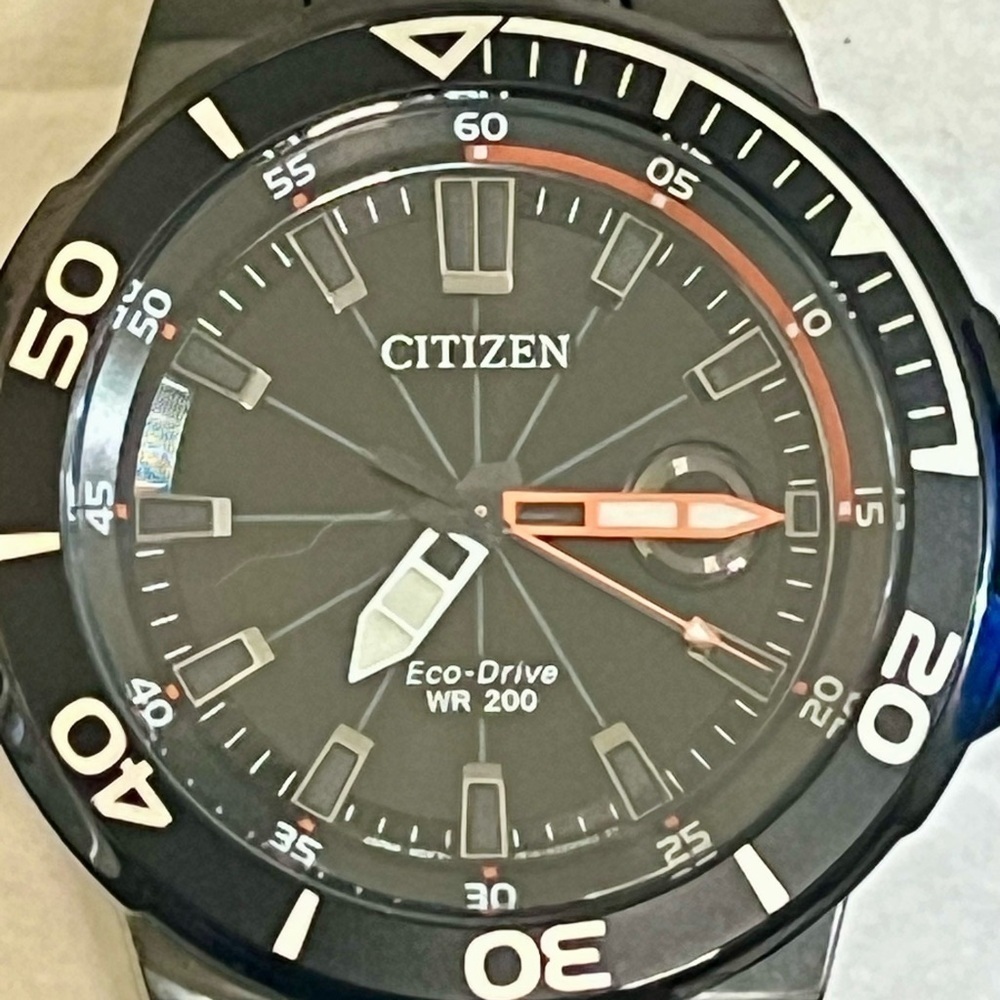 Citizen Endeavor Date Two Tone Designer Classic Men’s Watch - Picture 6 of 8